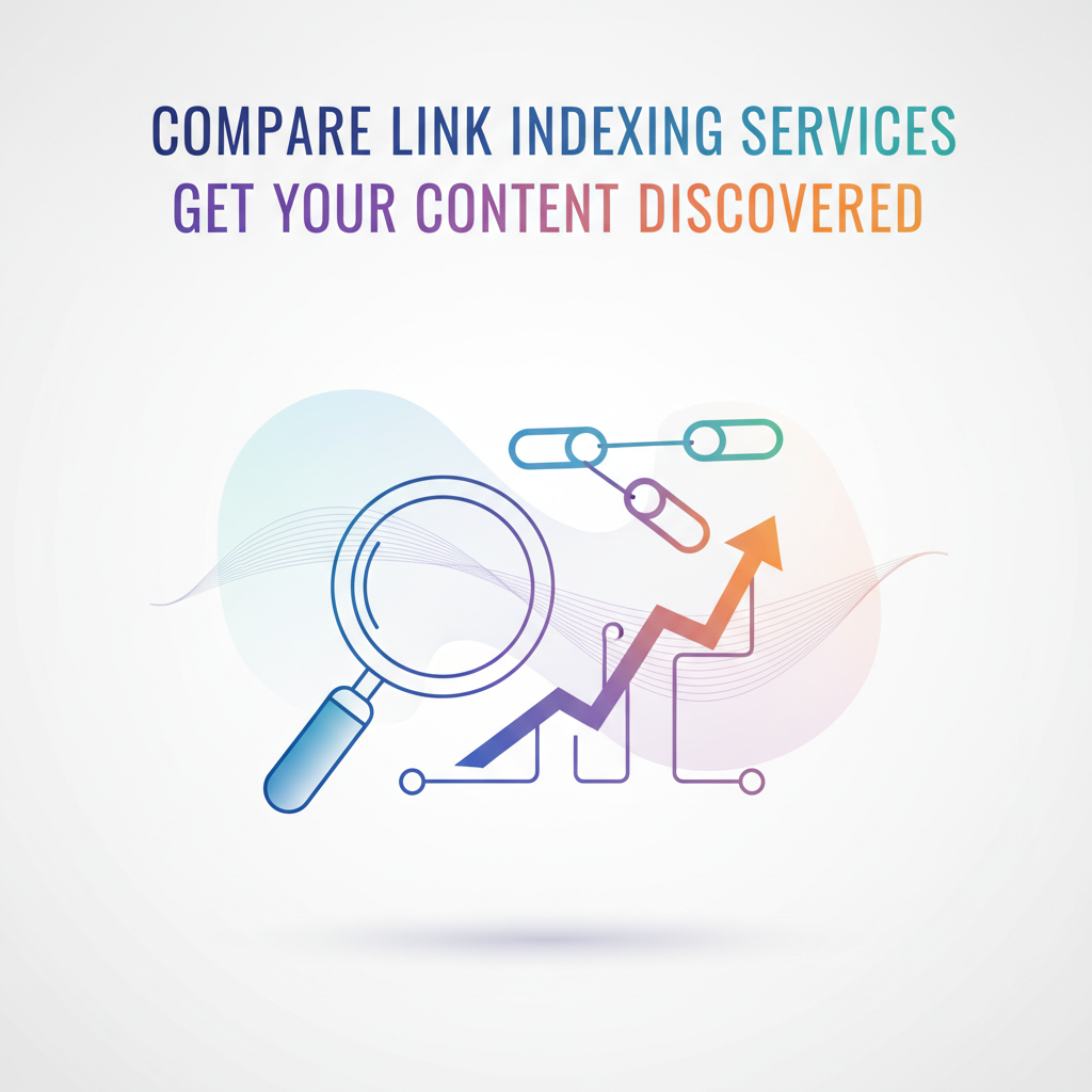 Illustration: Compare Link Indexing Services: Get Your Content Discovered